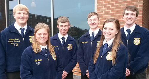 2017-18 SD State FFA Officers
