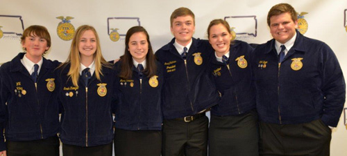 2018-19 SD State FFA Officer Team